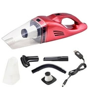 FNYOXU Portable Vacuum Cordless,Vehicle Mounted Vacuum Cleaner Wired Vehicle Automotive Household Dry Wet-purpose High-power Rechargeable Hand-held Vacuum Cleaner